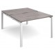 Adapt 1600mm Deep Sliding Top Back to Back Bench Desk